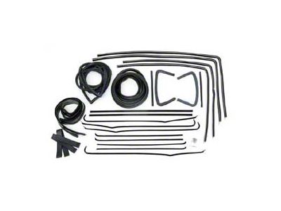 Chevy Glass Installation Kit, 2-Door Sedan, Bel Air, 1956-1957 (Bel Air Sedan, Two-Door)