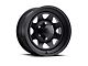 Chevy-GMC Truck Black Rock 929 Black Jack Wheel, 15x12, 8x6.5 Bolt Pattern