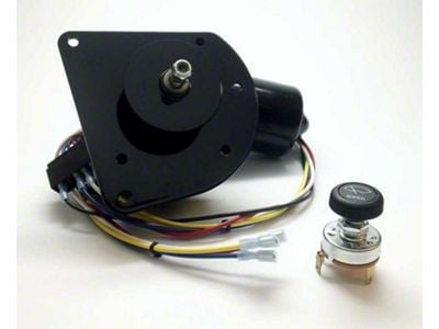 Chevy-GMC Truck C/K Electric Wiper Motor, Replacement, Deep Mount, 1960-1966