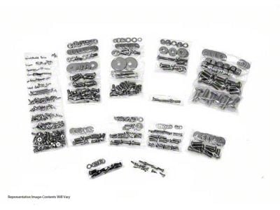 Chevy-GMC Truck Cab & Front End Sheet Metal Bolt Kit, StainlessSteel Hex Head, 1955