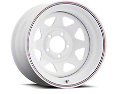 Chevy-GMC Truck Cragar Style 310 Wheel, White, 15x8, 5x5 Bolt Pattern