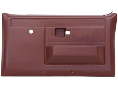 Chevy Or GMC Truck Door Panels, Front, Sierra Type, With Power Windows, Without Power Locks, 1981-1991 (Crewcab & Silverado)