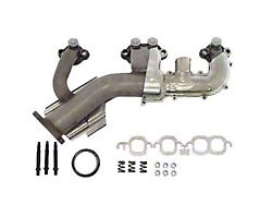 Chevy & GMC Truck Manifold. Exhaust, Right, 5.7L 350ci , Stainless Steel, 1985-1988