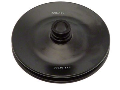 Chevy & GMC Truck Pulley, Power Steering, Single Groove, R/V-Series and C/K-Series, 1985-1991