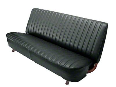 Chevy & GMC Truck Seat Cover, Front Bench Seat, Standard/Crew Cab, Madrid Grain Vinyl, 1981-1987