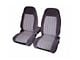 Chevy & GMC Truck Seat Cover, Front Bucket, Rear Bench, Extended Cab, Velour, Two-Tone, 1988-1995