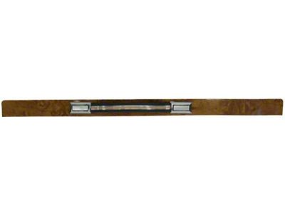 Chevy-GMC Truck Trim Inserts, Rear, Full Size, Wood Grain Trim Inserts With Pull Straps, 1981-1991