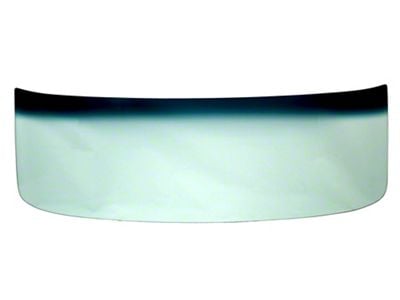 Chevy-GMC Truck Windshield, OE Green Tint With Shade Band, 1960-1963