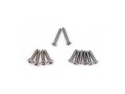 Chevy Headlight Bezel Screw Set, 1955-1957