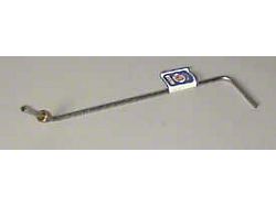 Chevy Heat Choke Tube, 4-Barrel Carburetor, Stainless Steel, 1957