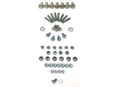 Chevy Hood Bolt, Stud, Nut & Screw Fastener Kit, 1957