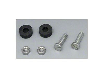 Chevy Hood Stop Grommet & Bolt Kit, 1957