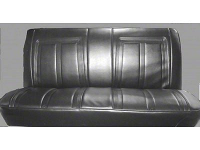 Chevy II - Nova 4-Door Sedan / Wagon Front Seat Covers, Straight Bench, 1966