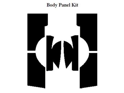 Chevy Insulation, QuietRide, AcoustiShield, Body Panel Kit,Suburban, 1960-1966 (Suburban)