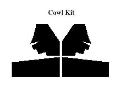 Chevy Insulation, QuietRide, AcoustiShield, Cowl Kit, PanelDelivery Truck, 1955-1959 (Panel Delivery)