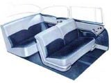 Chevy Interior Package Kit, 2-Door Sedan, Bel Air, 1955 (Bel Air, 2-Door Sedan)