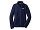 Chevy Jacket, Ladies, Full Zip Lightweight Microfleece , Navy