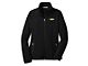 Chevy Jacket, Ladies, Zippered Pique Fleece, Black