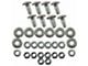 Chevy Or GMC Bumper Mounting Bolt Kit, Stainless Cap, Front Or Rear, 1967-1991