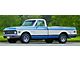 Chevy Or GMC Truck, Bedside Rear Molding, Fleetside, Longbed, Left, 1967-1968