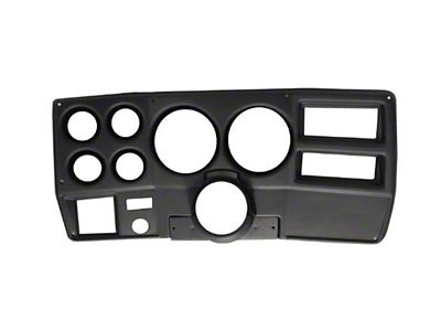 Chevy Or Gmc Truck Classic Dash 6 Hole Dash Panel No A/C or Gauges, 1984-1987