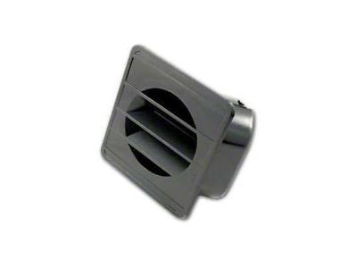 Chevy or GMC Truck Defroster Top Vent, Black L/H 1967-1972