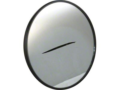 Exterior Mirror Head, 5, Black 1947-1972