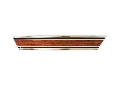 Chevy Or GMC Truck Lower Bed Molding, Woodgrain, Rear, Shortbed, LH 1969-1972