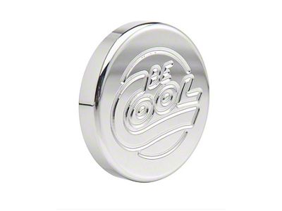 Chevy Or GMC Truck Radiator Cap, 13 Lb, Be Cool, Round Style, Billet, Natural Finish