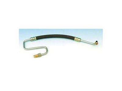 Chevy Power Steering Box Pressure Hose, Small Block, 605 & 670, With Inverted Flare, 1955-1957