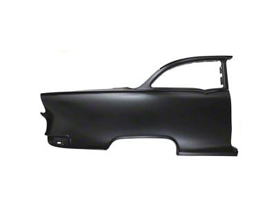 Quarter Panel Skin with Window Frame; Passenger Side (1955 150 2-Door, 210 2-Door, Bel Air 2-Door)