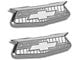 Chevy Quarter Panel Crests, Chrome, 1955-1957