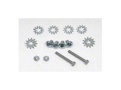 Chevy Quarter Window Channel Screw Set, Convertible, 1955-1957 (Bel Air Convertible)