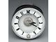 Chevy Quartz Clock, Original Style, White Face, 1955-1956