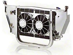 Chevy Radiator Kit, Cross-Flow, For Cars Without Air Conditioning, Be Cool, 1957