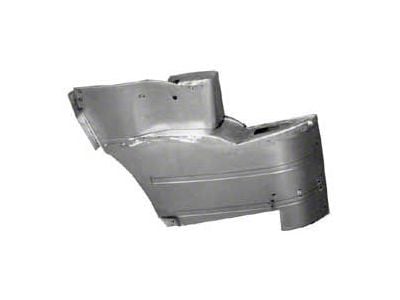 Chevy Rear Armrest Bases, Convertible, 1955 (Bel Air Convertible)