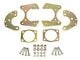 Chevy Rear Disc Brake Bracket Kit, For 9 Ford, With 3/8 T-Bolts, 1955-1957