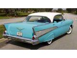 Chevy Rear Glass, Clear, 4-Door Hardtop, 1956-1957