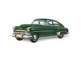 Chevy Rear Glass, Fleetline 2 & 4-Door Sedan, 1949-1952