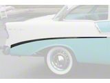 Rear Quarter Molding, Bel Air, 2 Dr,RH, Show, 1956