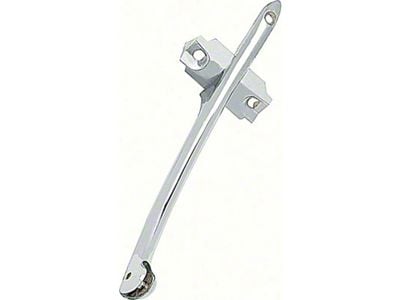 Rear View Mirror Bracket; Chrome (61-64 Biscayne, Brookwood, Impala, Kingswood, Parkwood)