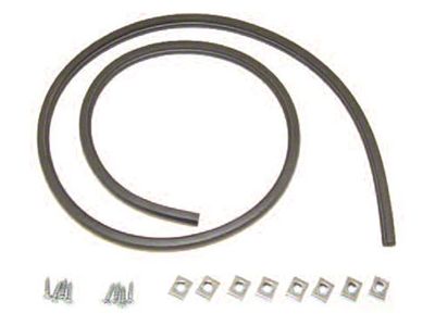 Chevy Seal Kit, Hood To Cowl, Includes Clips, 1954