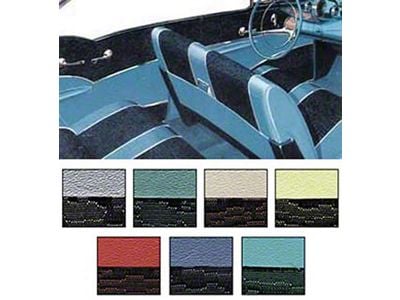 Chevy Seat Cover Set, 4-Door Hardtop, Bel Air, 1957