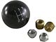 Chevy Shifter Ball, Tremec 5-Speed, Black, 1955-1957