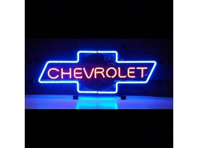 Chevy Sign,Neon,Bowtie