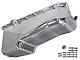 Aluminum Stock Capactiy Oil Pan; Retro Fin (80-85 Small Block V8 Blazer, C10, Jimmy, K10)