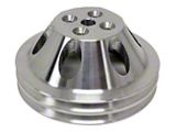 Chevy Small Block Aluminum Water Pump Pulley, Small Water Pump, 2 Groove