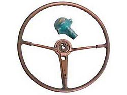 Chevy Steering Wheel, Used, Bel Air, 1955-1956