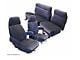 Chevy Suburban Seat Cover Set, Complete, Encore And Regal Velour, 1981-1991