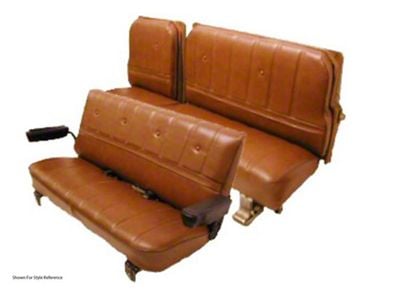 Chevy Suburban Seat Cover Set, Complete, Oxen Grain And Madrid Grain Vinyl, 1973-1980